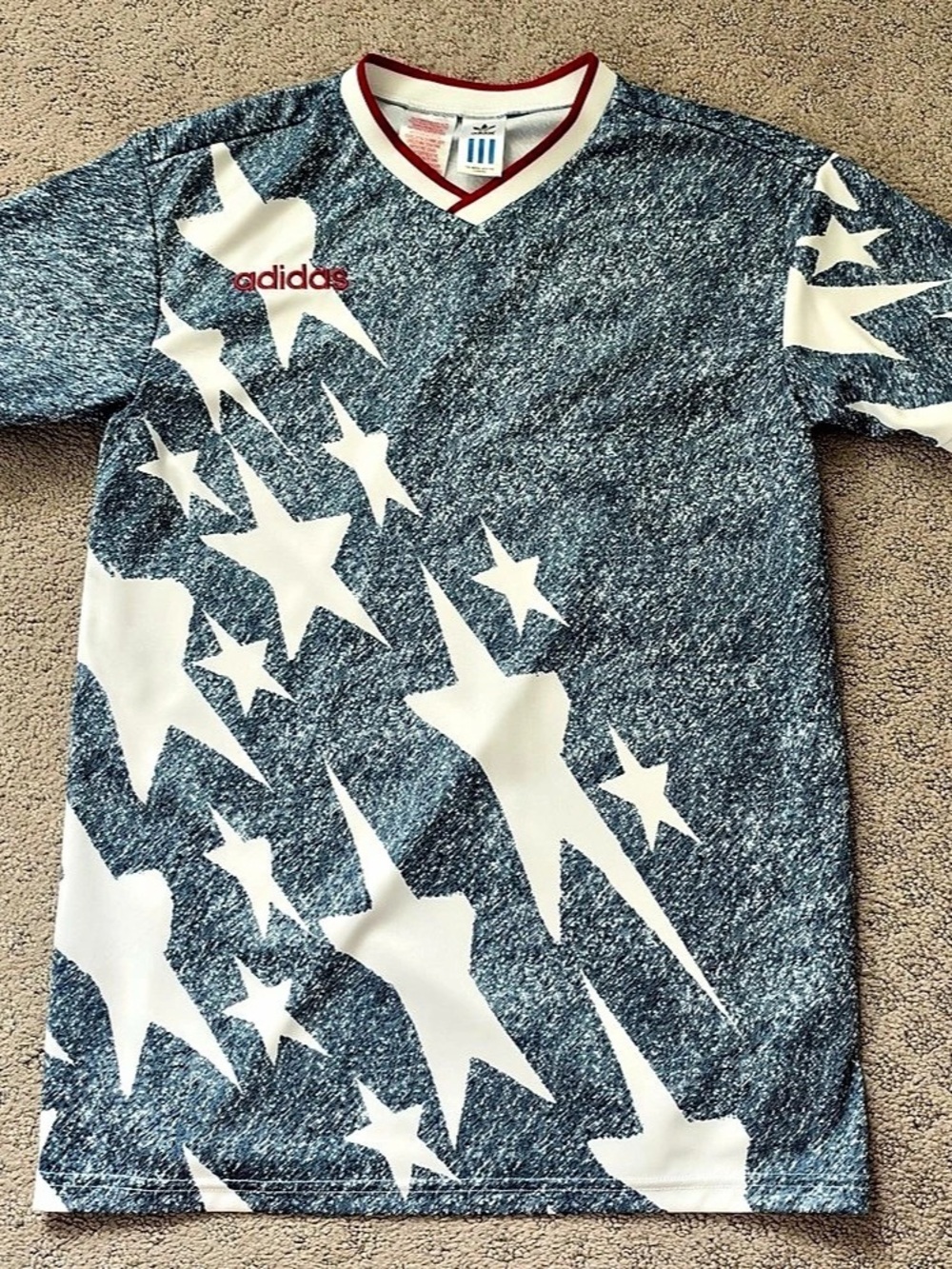 adidas USMNT Denim Graphic Jersey Youth XL